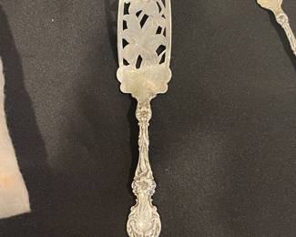 Many antique sterling pieces