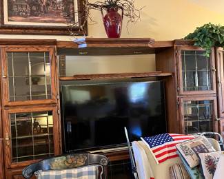 Entertainment unit. TV also for sale