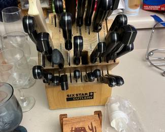 Set of knives