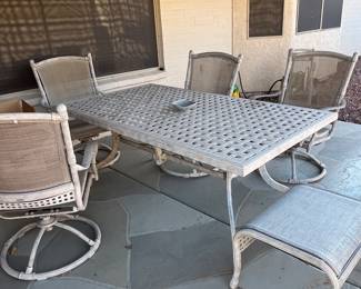 Large patio set