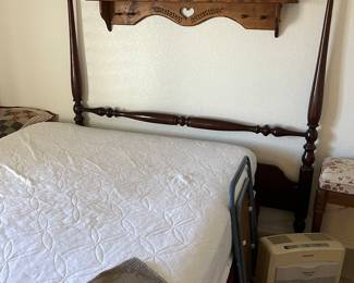 Bed frame matches Thomasville bedroom suite