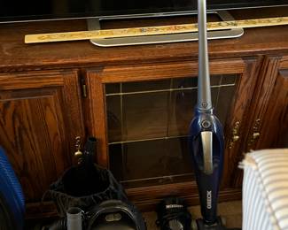 Two vacuum cleaners
