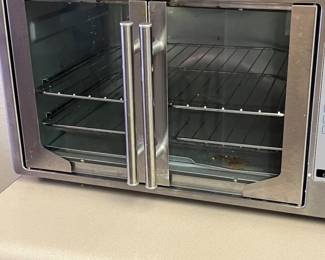 Large toaster oven.