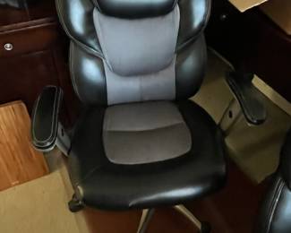 One of two office chairs
