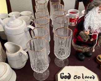 Crystal glasses