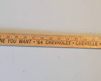 1964 NANCE CHEVROLET YARDSTICK 