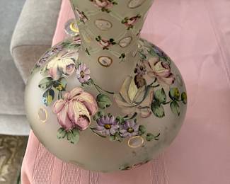 HAND PAINTED VASE