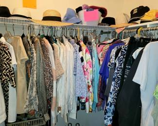 Women's clothing. Hats