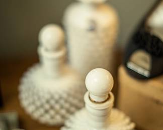 Fenton Hobnail Milk Glass