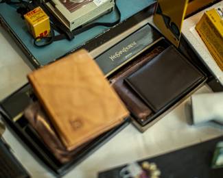 Yves Saint Laurent Leather Wallets