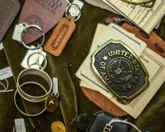 Vintage Hotel Keychains