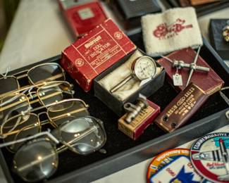 Gold Filled Vintage Frames and Drafting Tools