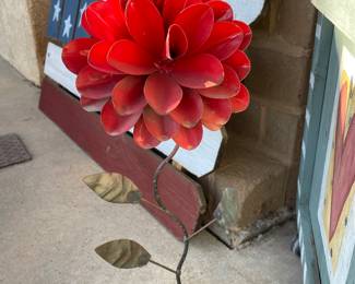 Metal flower 