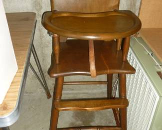vintage high chair