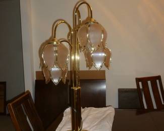 mid century tulip lamp