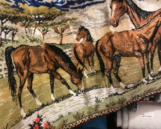 horse throw