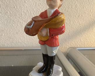 rare find - royal copenhagen  girl jockey- signed and hard to find #762