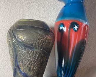 art glass items 