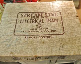 Antique "Stream Line" Electric Train Set