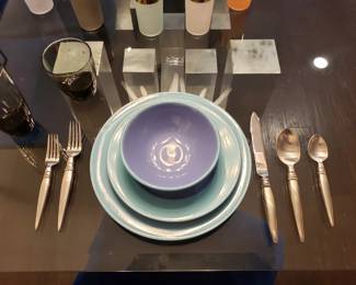 Modernist Stainless Flateware by Lisa Jenks