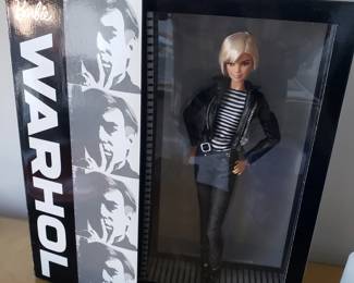 Barbie Warhol, never opened!