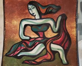 Mid-Century Ceramic Dish by Boris Deutsch