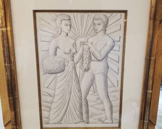 Study for a Decorative Panel by Jacques Schnier