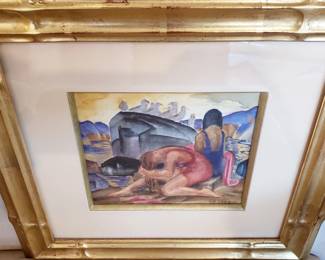 "Bathers" Victor Arnauton