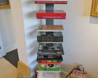 More Art Books on a Stacking Shelf