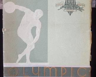 1932 Los Angeles Olympic Games Souvenir Book