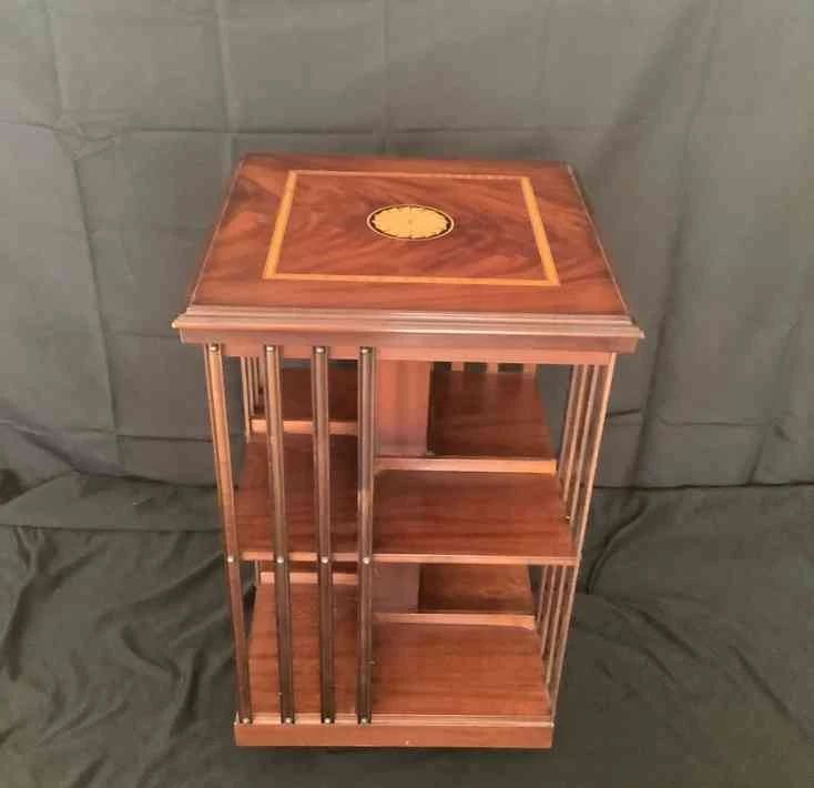 Vintage Revolving Bookcase