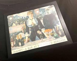 Edouard Manet A Bar at the Foiles Bergere