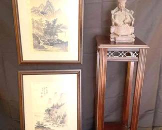 Asian Art and Table