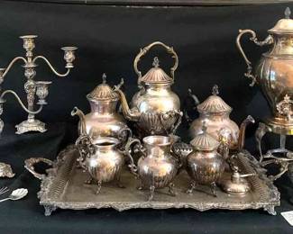 Silver Plated Tea Party