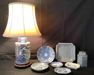 Blue and White Beauties