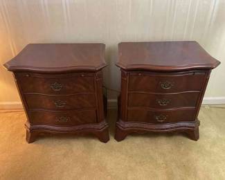 Two Cherry Nightstands