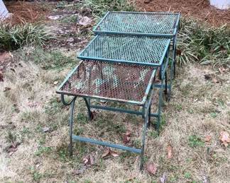 3 Outdoor Nested Tables