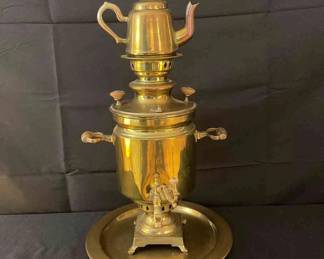 Samovar Brass Tea Kettle