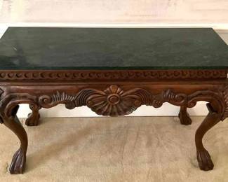 Mahogany Console 