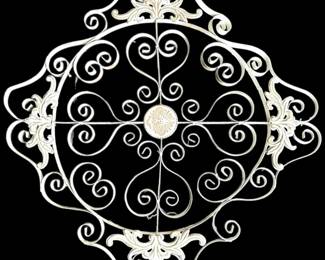 Metal Scroll Wall Decor