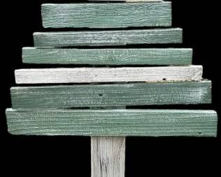 Christmas Tree Lawn Decor