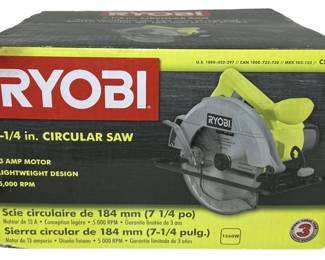 New Ryobi Circular Saw