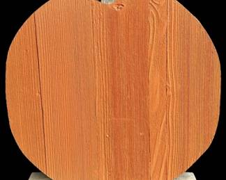 Wood Pumpkin Lawn Decor