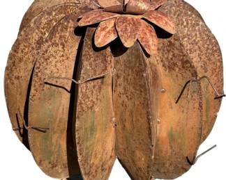 Metal Cactus Garden Accent