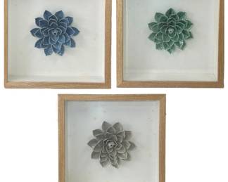 Framed Flower Wall Art