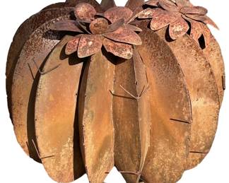 Metal Cactus Garden Accent