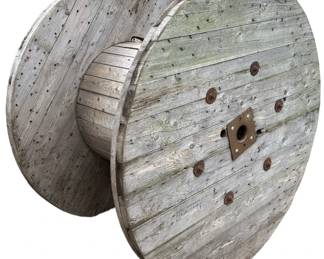 Large 60 inche Diameter Wood Spool