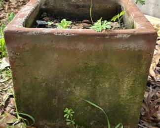 Square Clay Pot