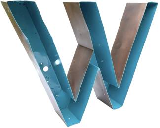 w Channel Letter Sign