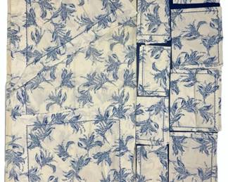 French D. Porthault Tablecloth/Napkins